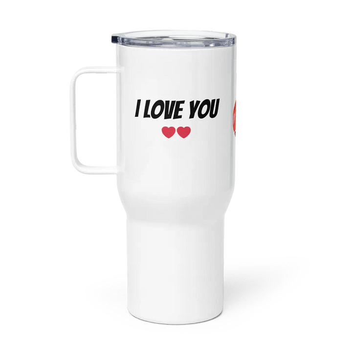 "Thank You & I Love You" Travel Mug with Handle product image (1)