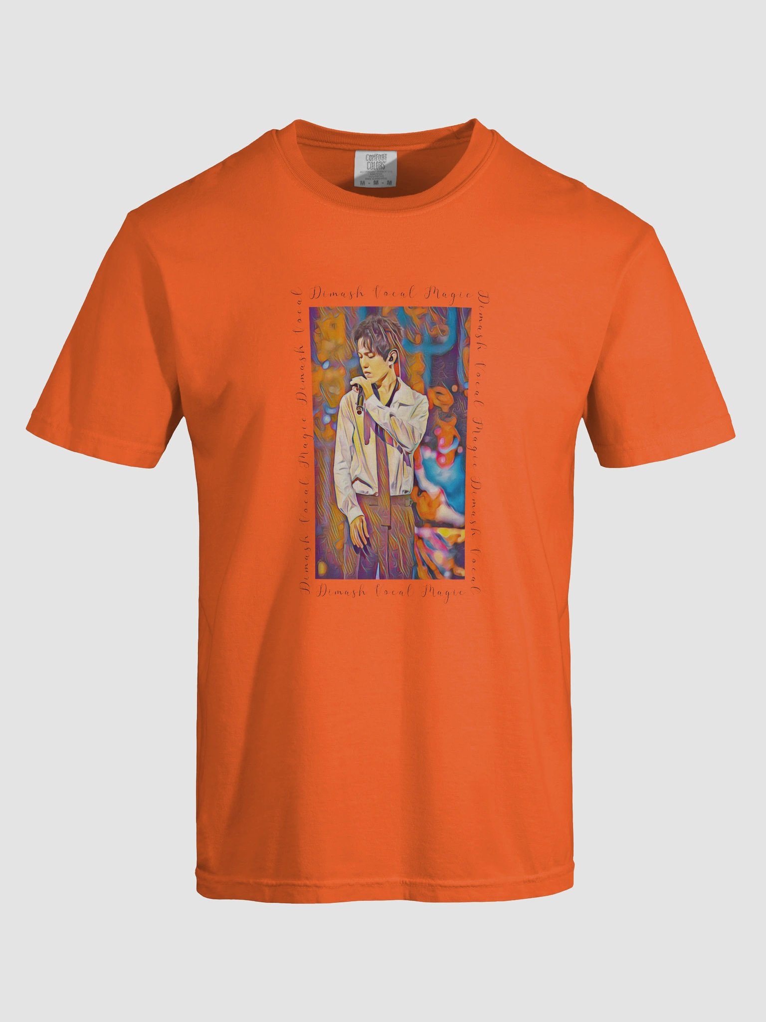 Singer From Kazakhstan Comfort Color Unisex T-Shirt product image (54)