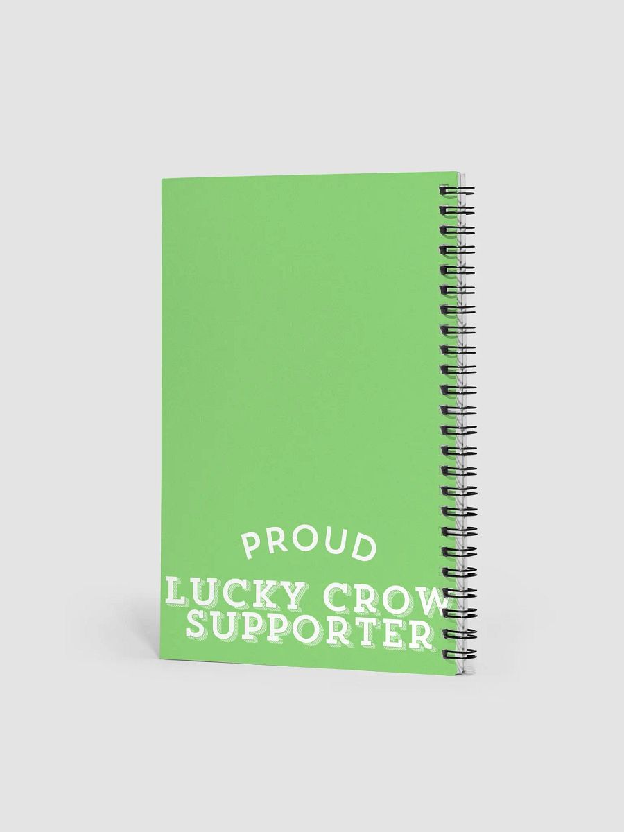 Proud Lucky Crow Supporter Notebook product image (2)