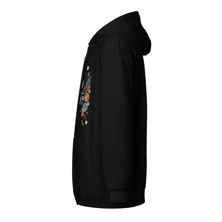 Quillwork Symmetry Zip Hoodie product image (8)