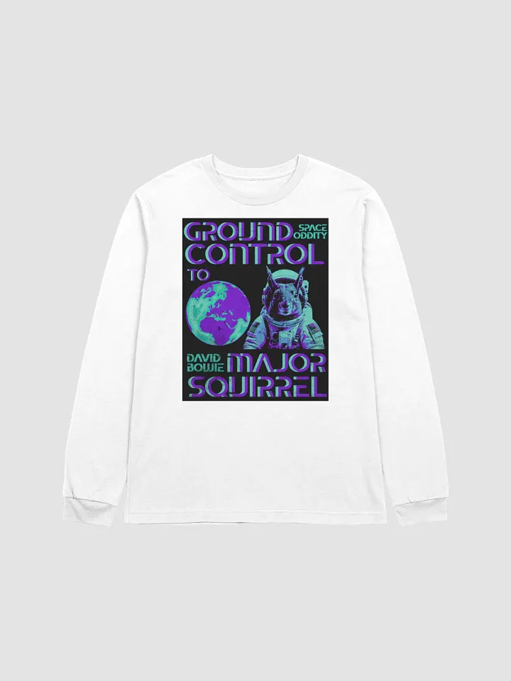 Major Squirrel Space Oddity Long Sleeve Tee product image (1)