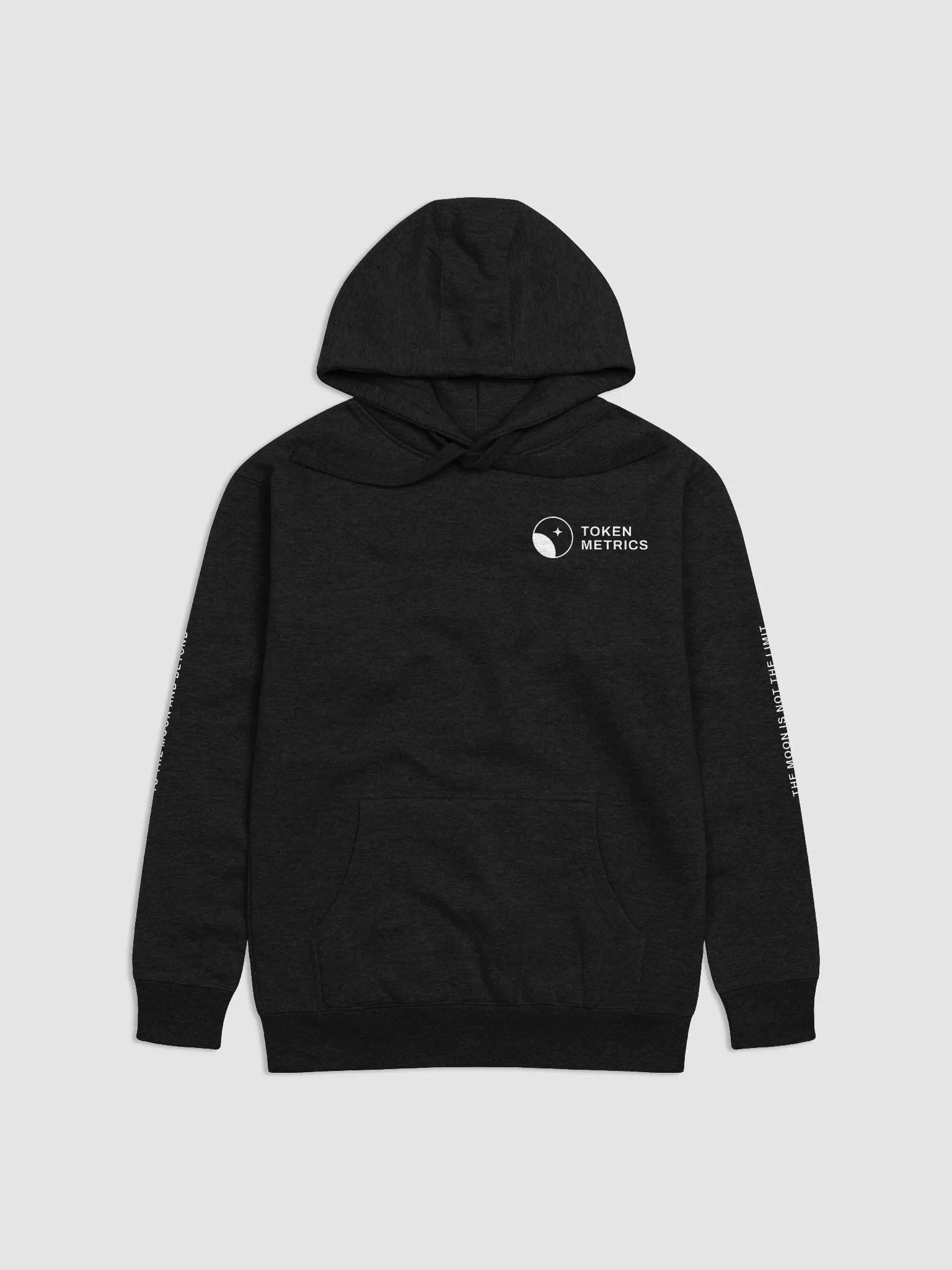 Token Metrics Classic Hoodie - Black & White product image (1)
