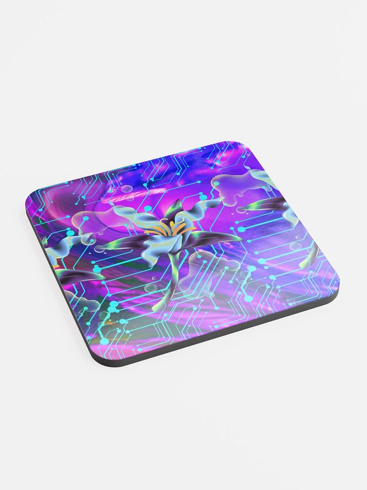 Futuristic Floral Coaster for modern homeowners product image (2)