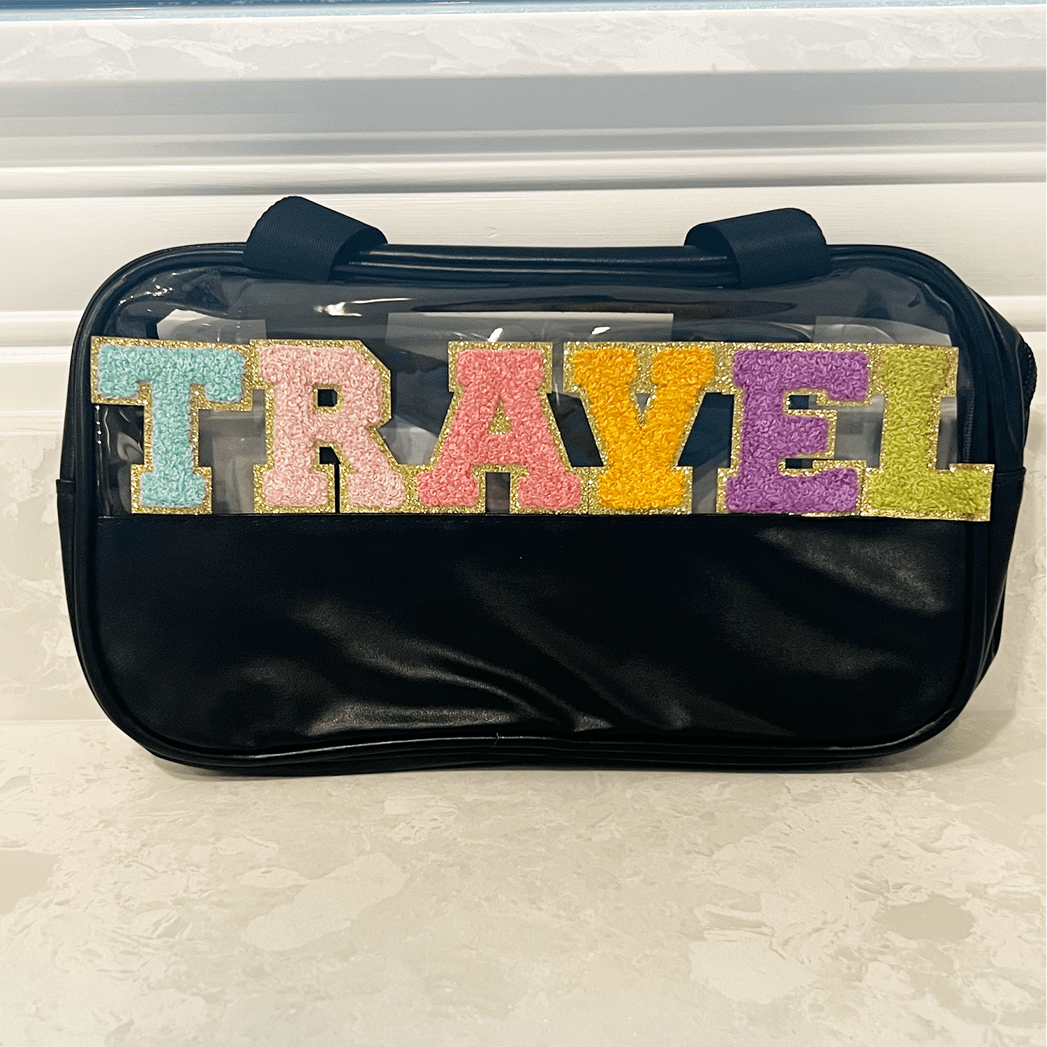 Travel Bag Transparent Toiletry Bag Organizer Bag with Zipper product image (5)