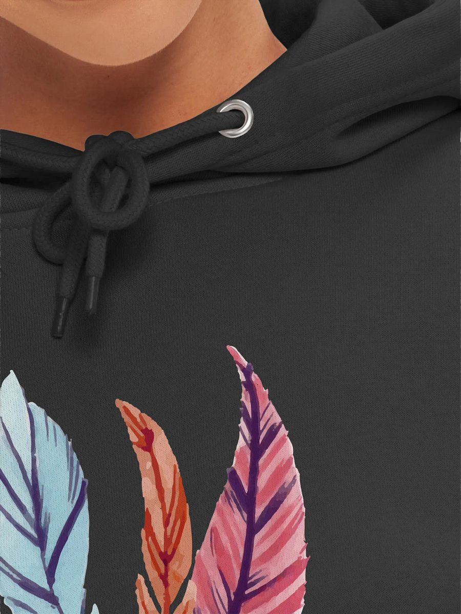 🍂 Thankful Boho Feather Shirt | Bohemian Fall Gratitude | Stylish Thanksgiving Shirt product image (7)