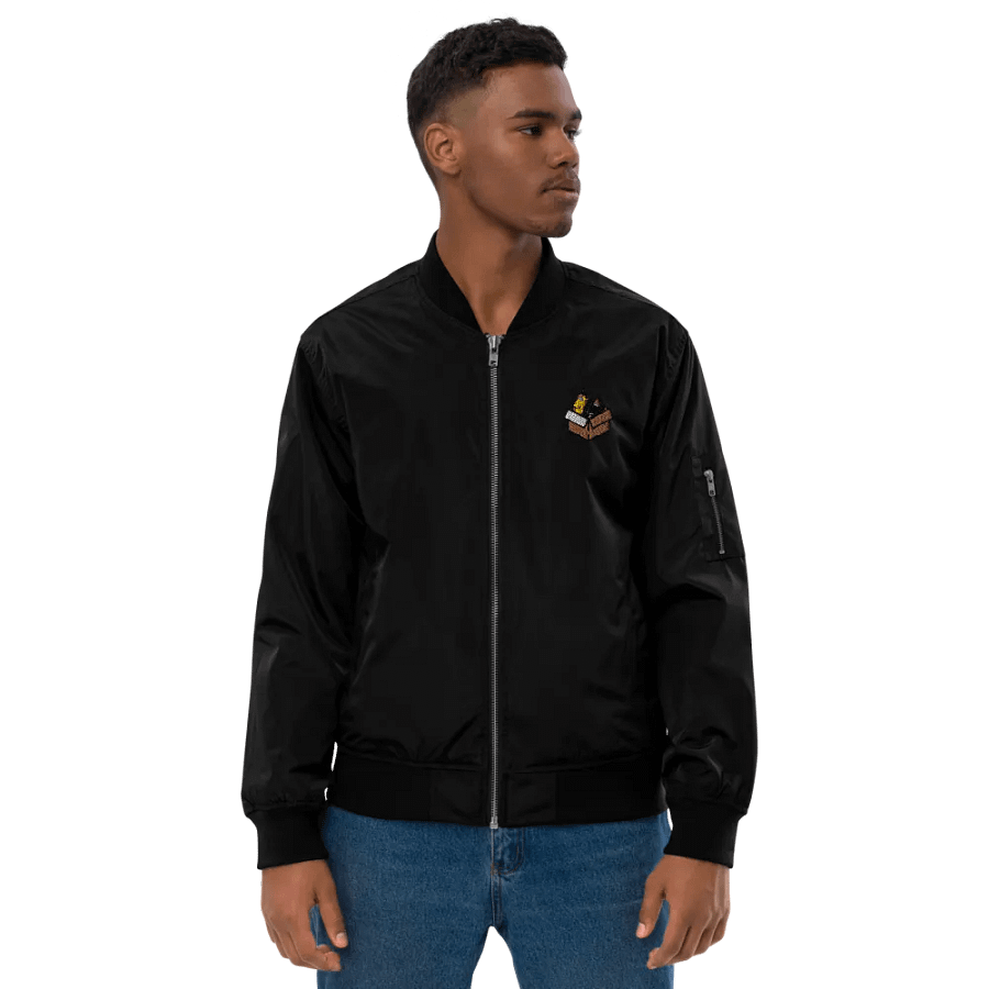Twitch Sub Badge Embroidered Premium Recycled Bomber product image (36)