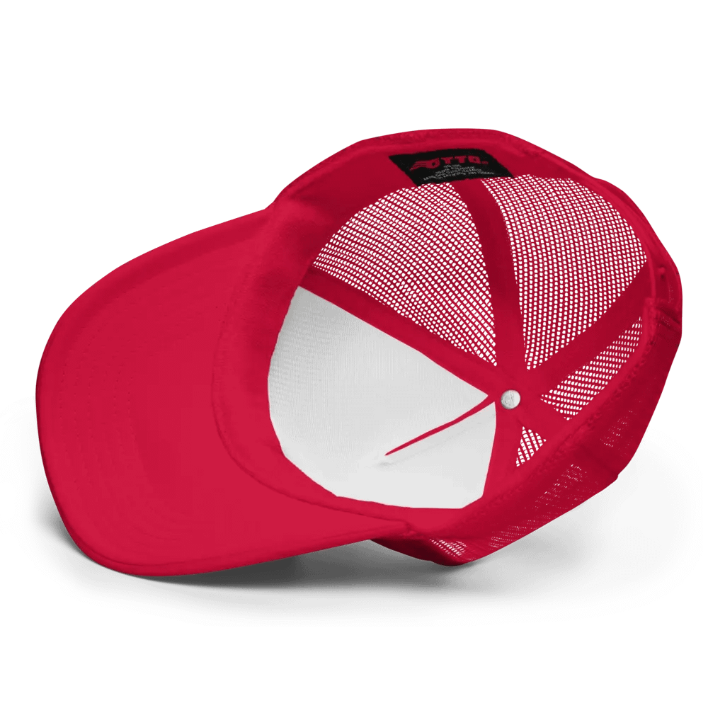 Maga trucker cap embroidered,    Make America Great again with blue stars product image (4)