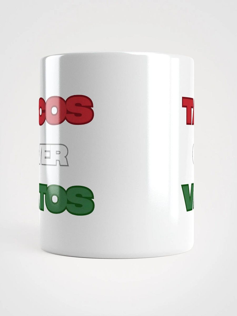 TACOS OVER VATOS white Mug product image (13)