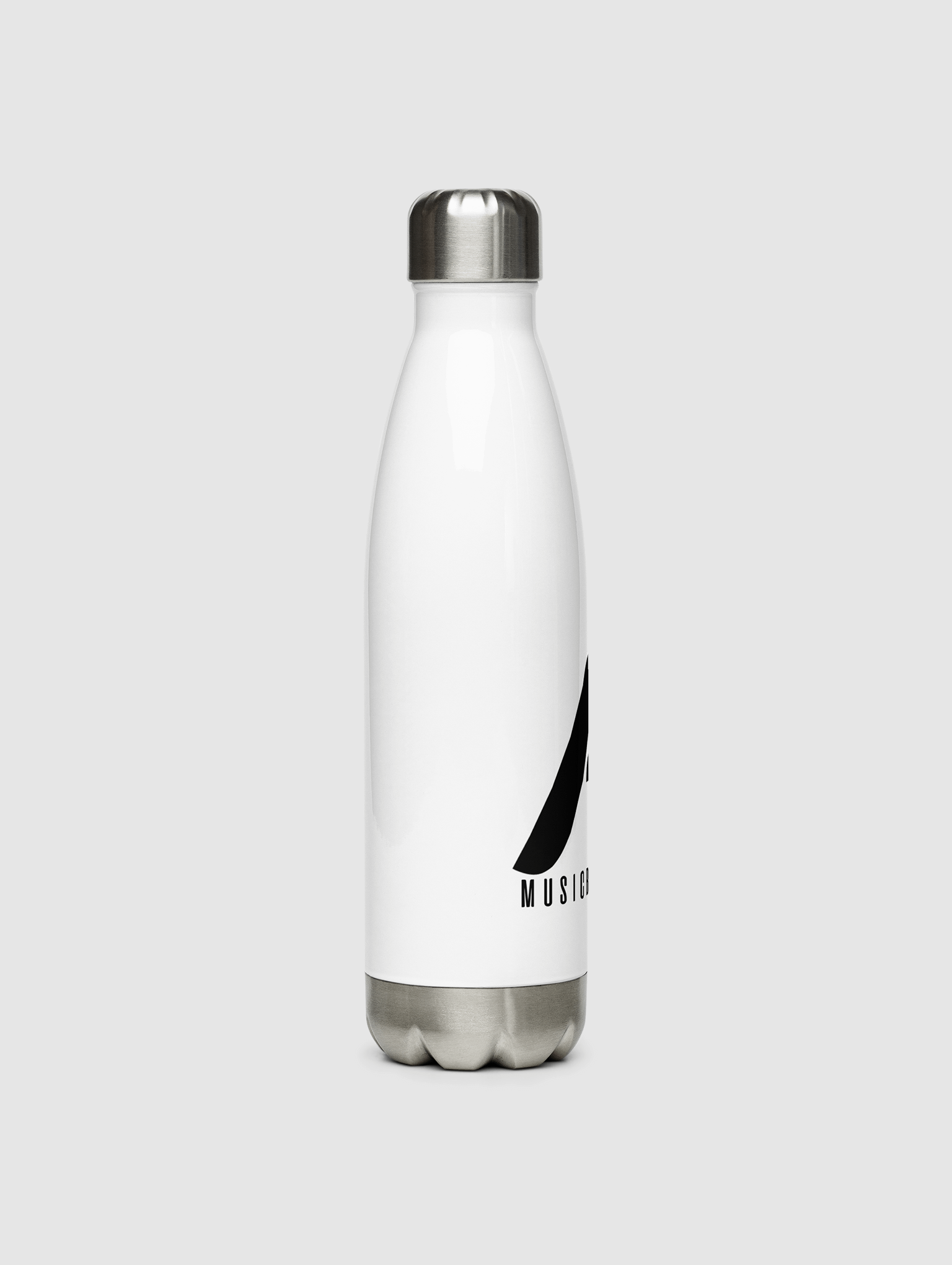 MusicByALXNDR Original Stainless Steel Water Bottle (Black) product image (3)