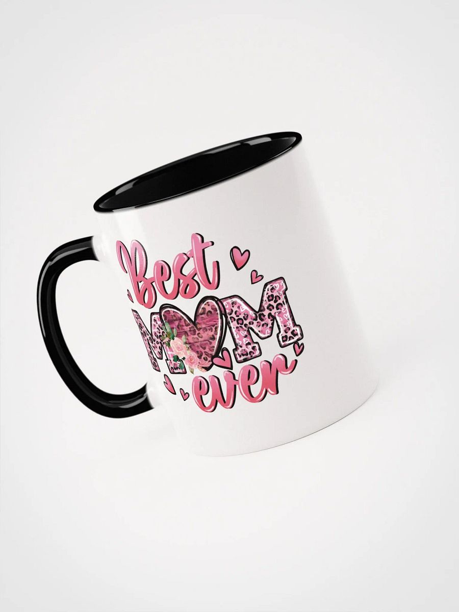 Leopard Print Best Mom Ever Accent Mug product image (6)
