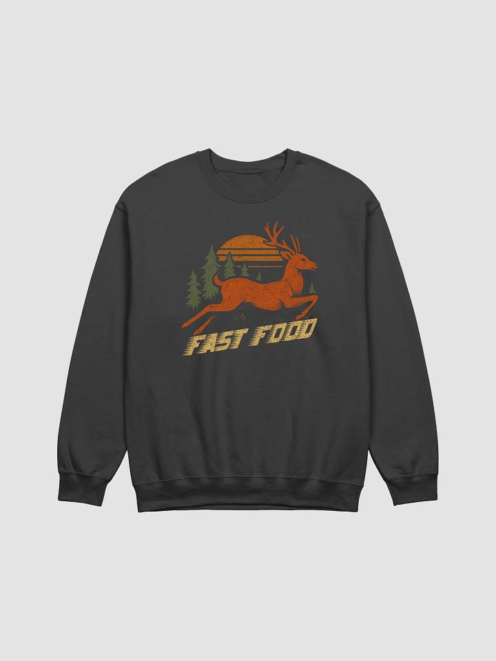 Fast Food Sweatshirt – Bold Funny Hunting Pullover product image (3)