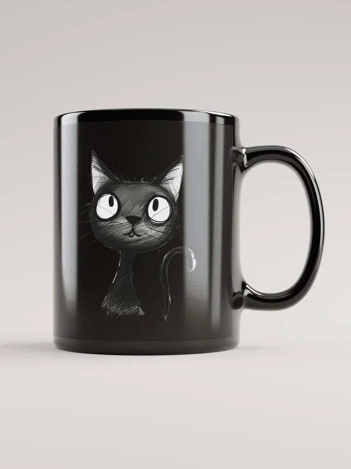 Black Kitty Mug product image (1)