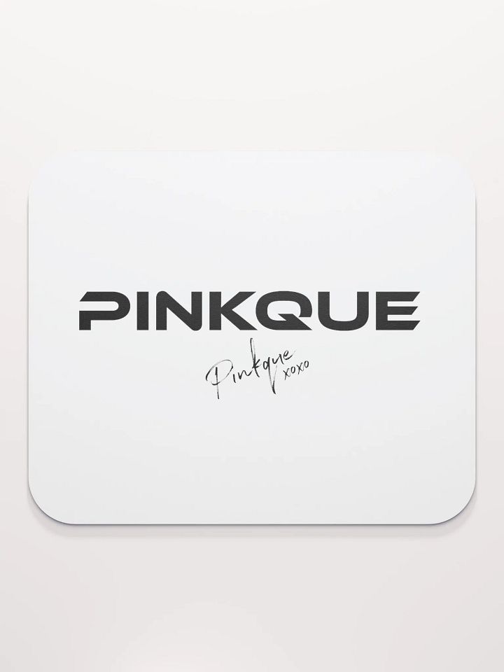 SIGNED PINKQUE MOUSE PAD product image (2)