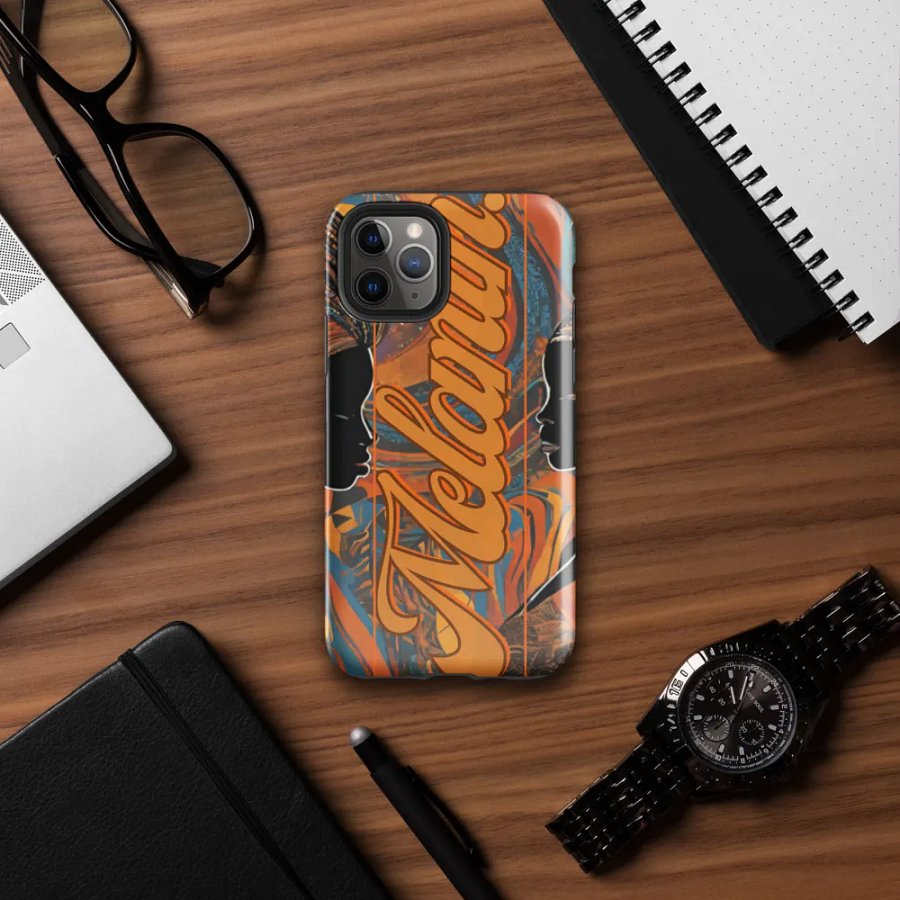 Orange Melaninated Women Phone Case product image (32)