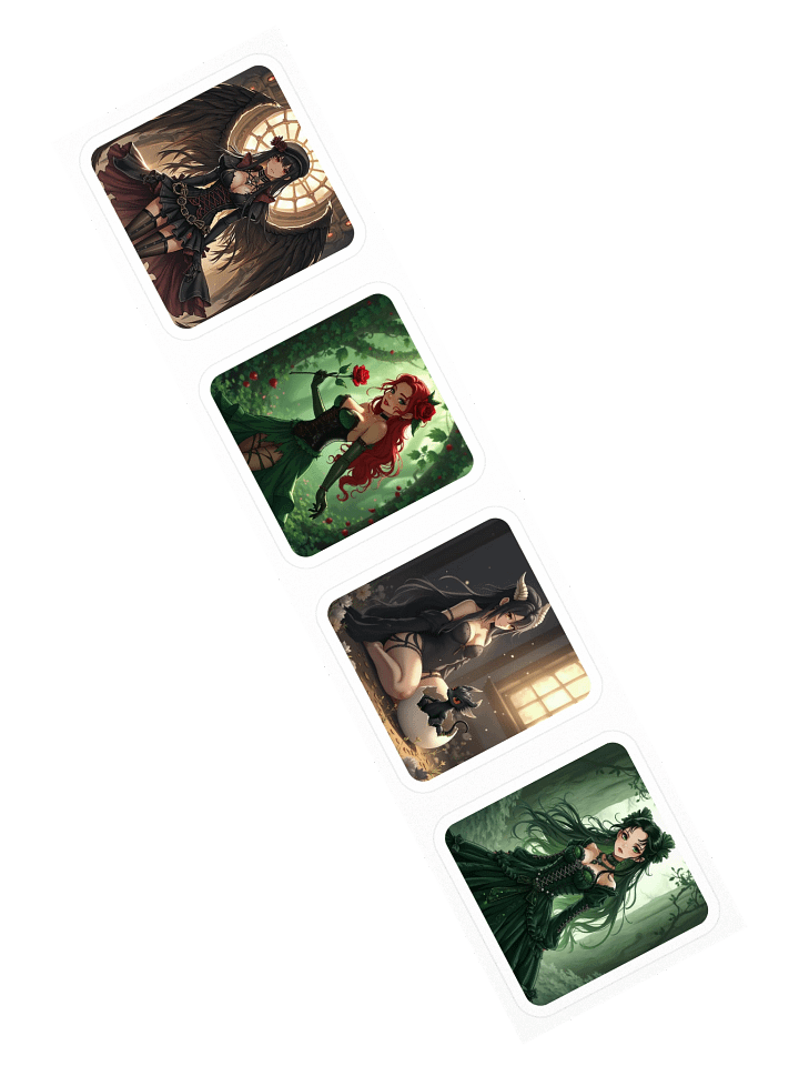 Streamer Inspired Sticker Sheet 1 product image (2)