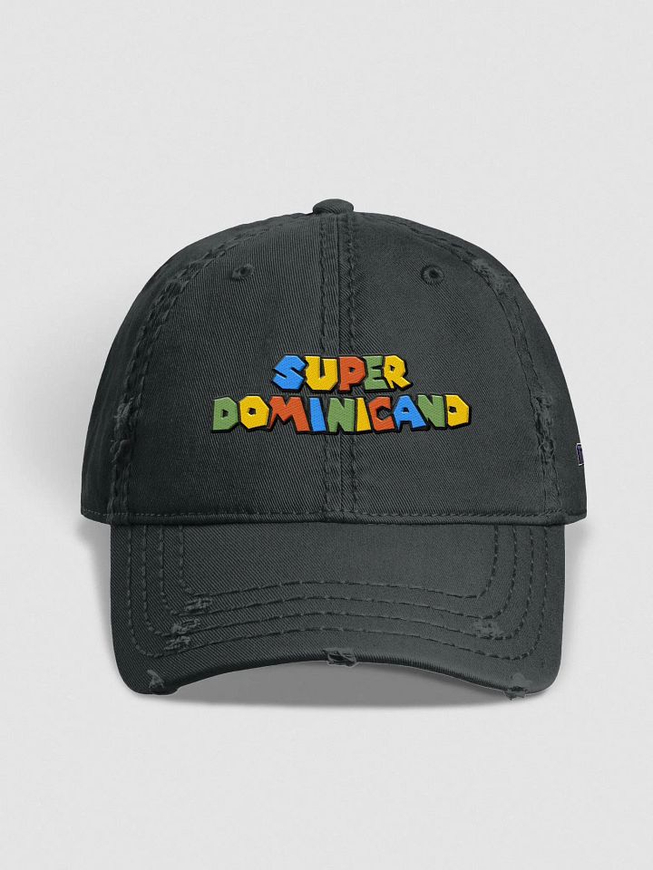 Distressed Dad Hat Super Dominicano product image (4)