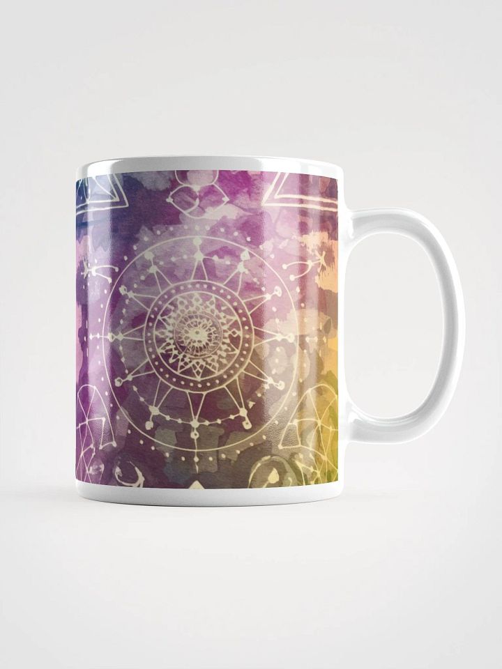 Sacred Geometry, Glossy White Mug product image (2)