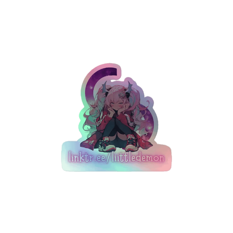 Liittledemon Holographic Sticker Set