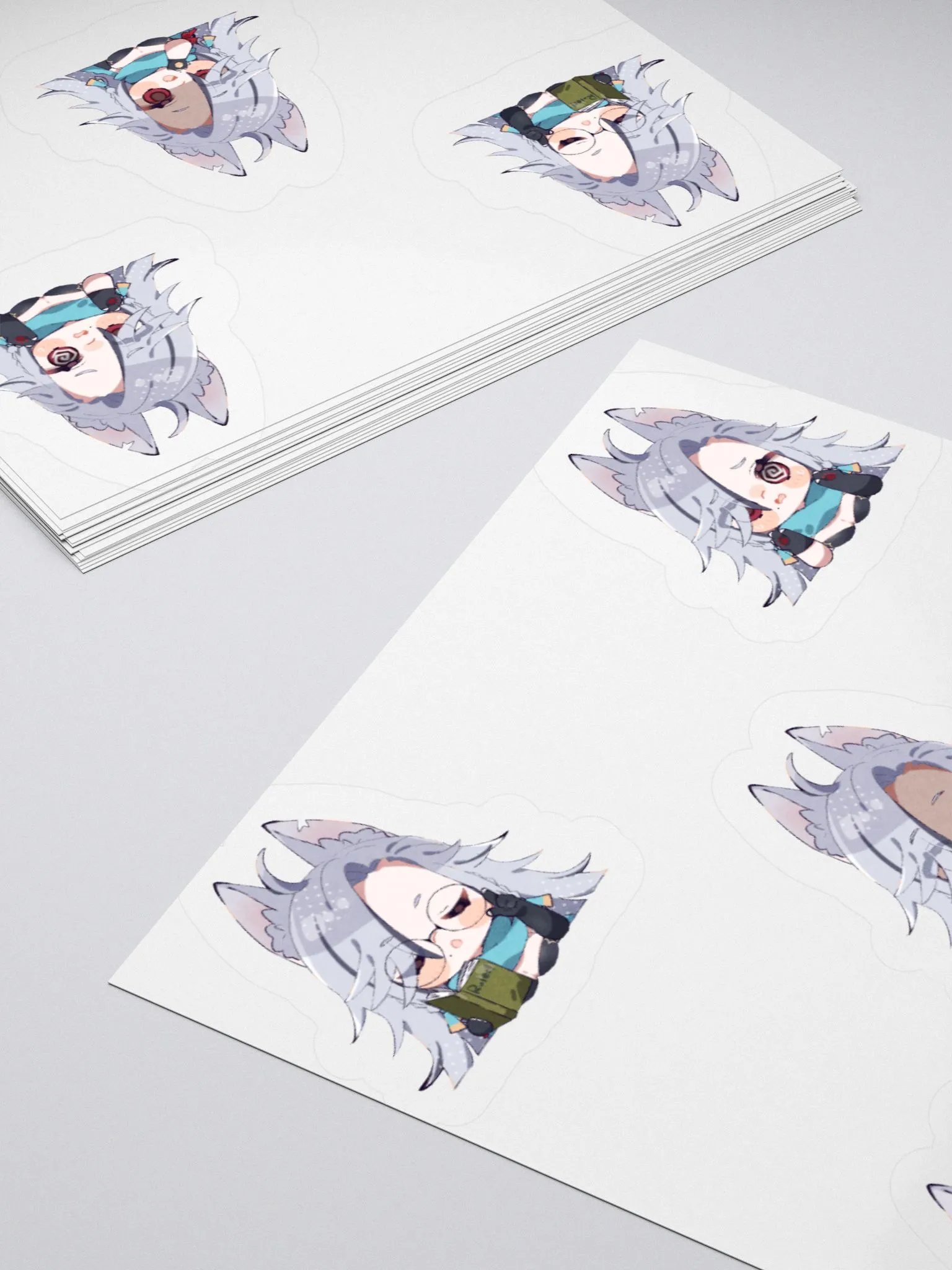 Emotive Paws Kiss Cut Stickers product image (10)