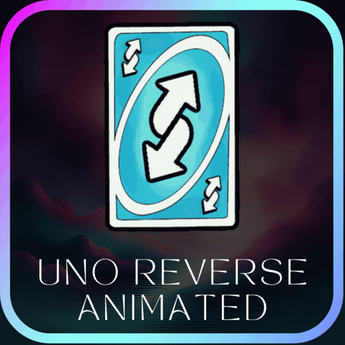 Uno Reverse Animated Emote product image (1)