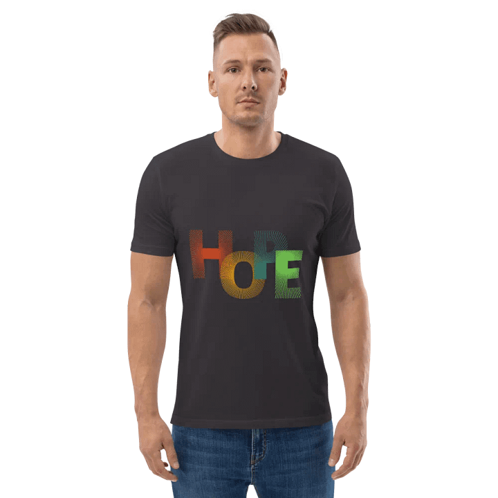 Vibrant Hope String Art T-Shirt product image (136)