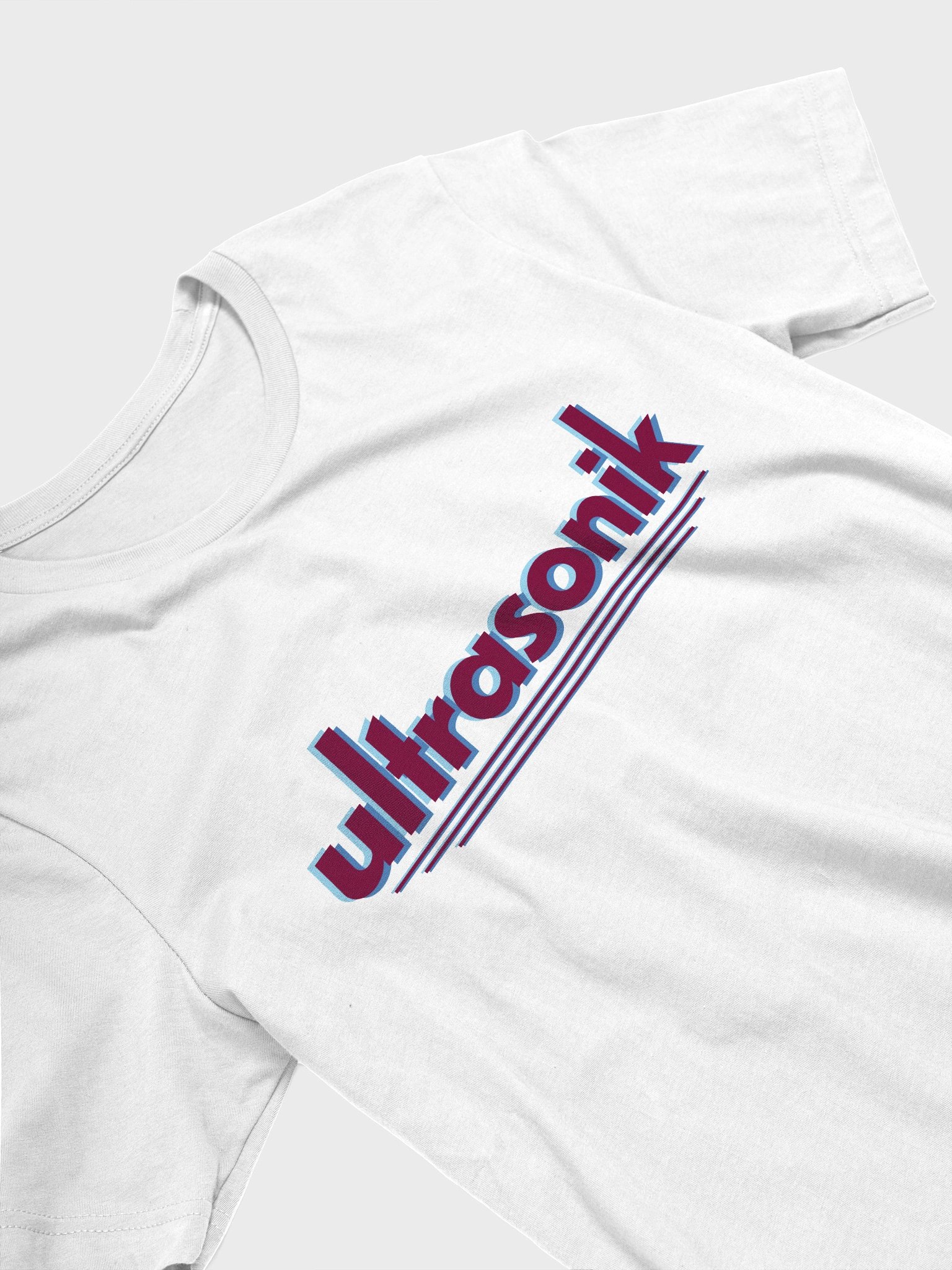 ultrasonik Silhouette Logo Premium T-Shirt (White or Sage) product image (6)