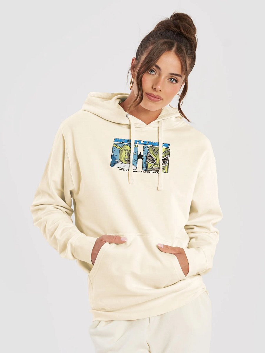 Wavy Luchador Hoodie (Yellow) product image (19)