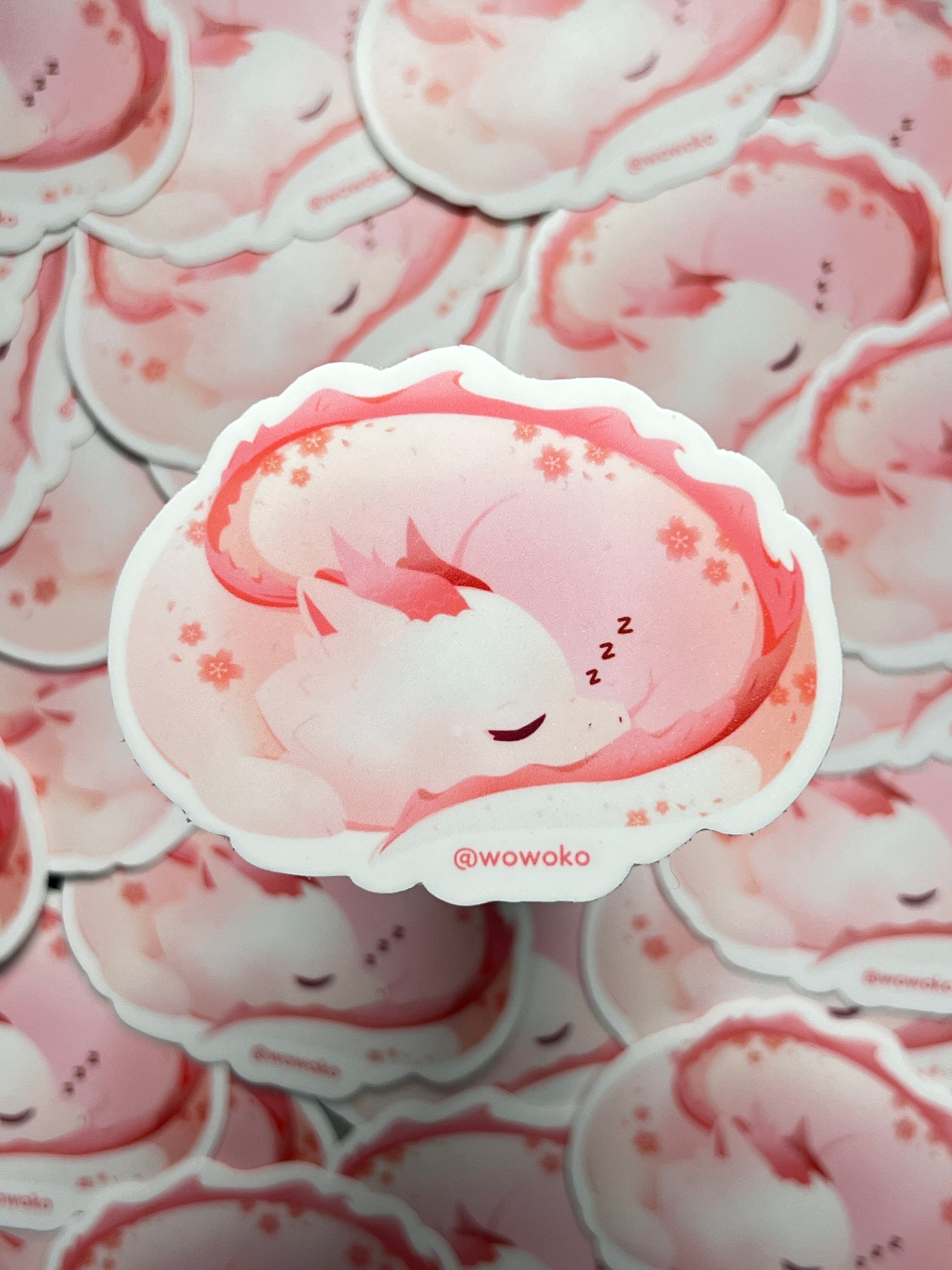 Sleepy Zodiac Animal - Dragon - Sticker product image (1)