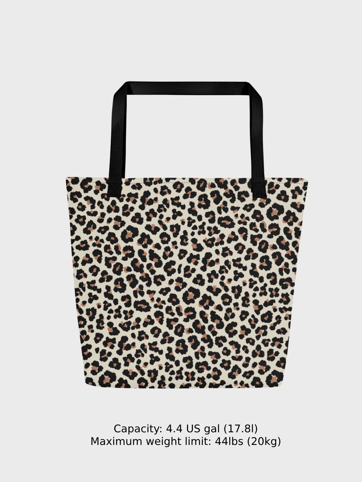 Tote Bag "Abstract Animal Leopard Skin Fur Pattern" product image (5)