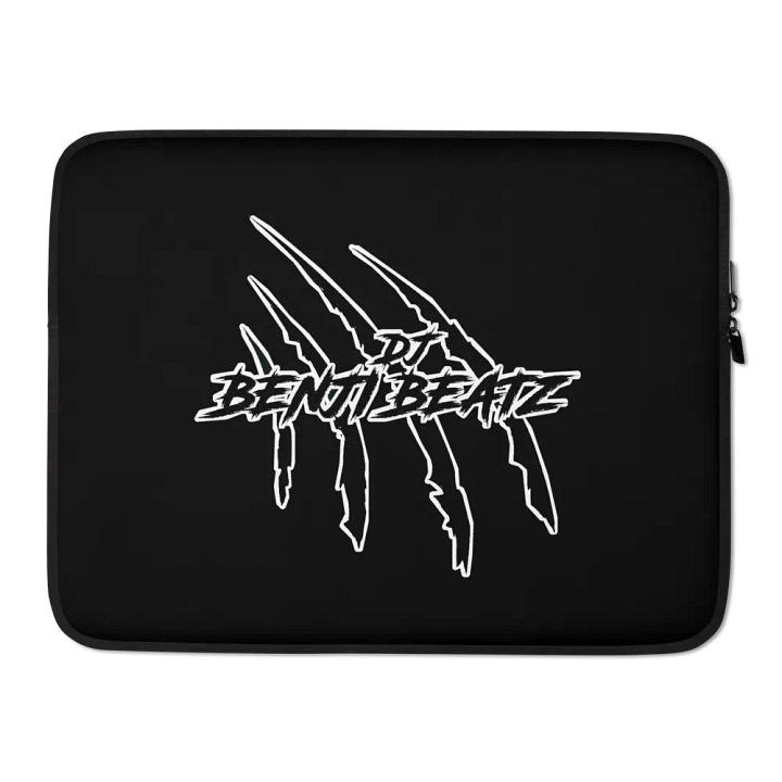 "DJ Benji Beatz Logo" Laptop Sleeve product image (2)