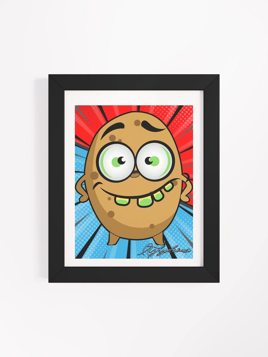 Charming Spud: Framed Cartoon Poster product image (4)