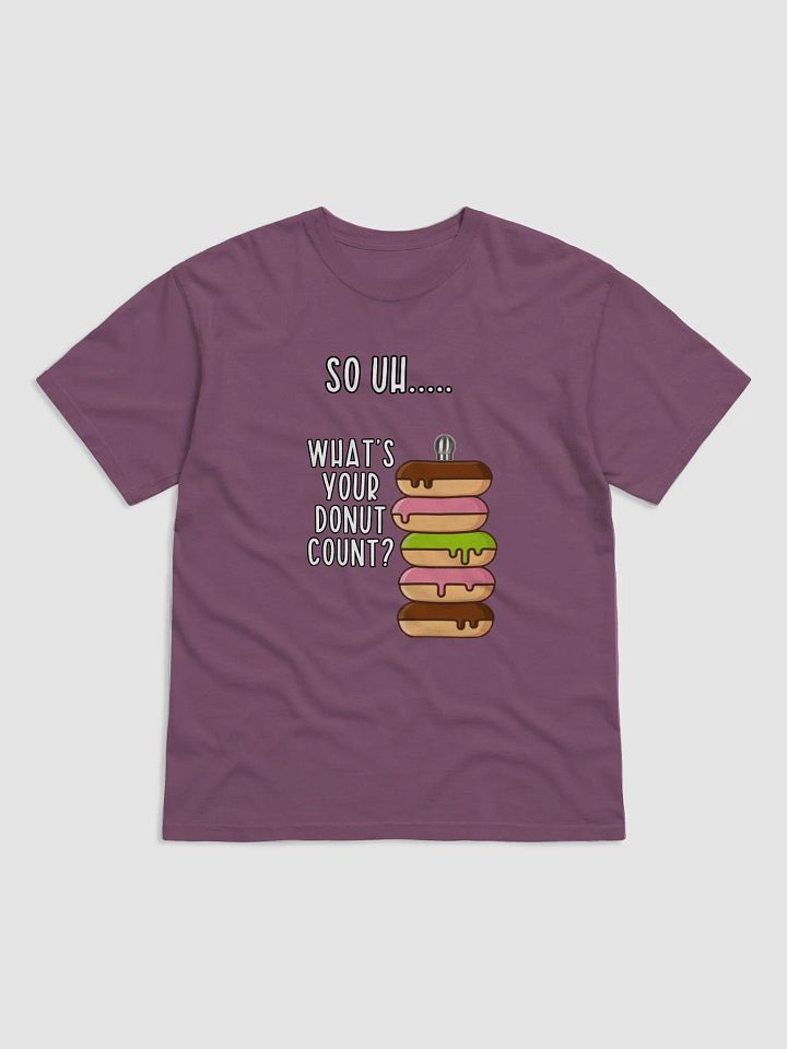 Donut Count Cotton Tee Shirt product image (2)