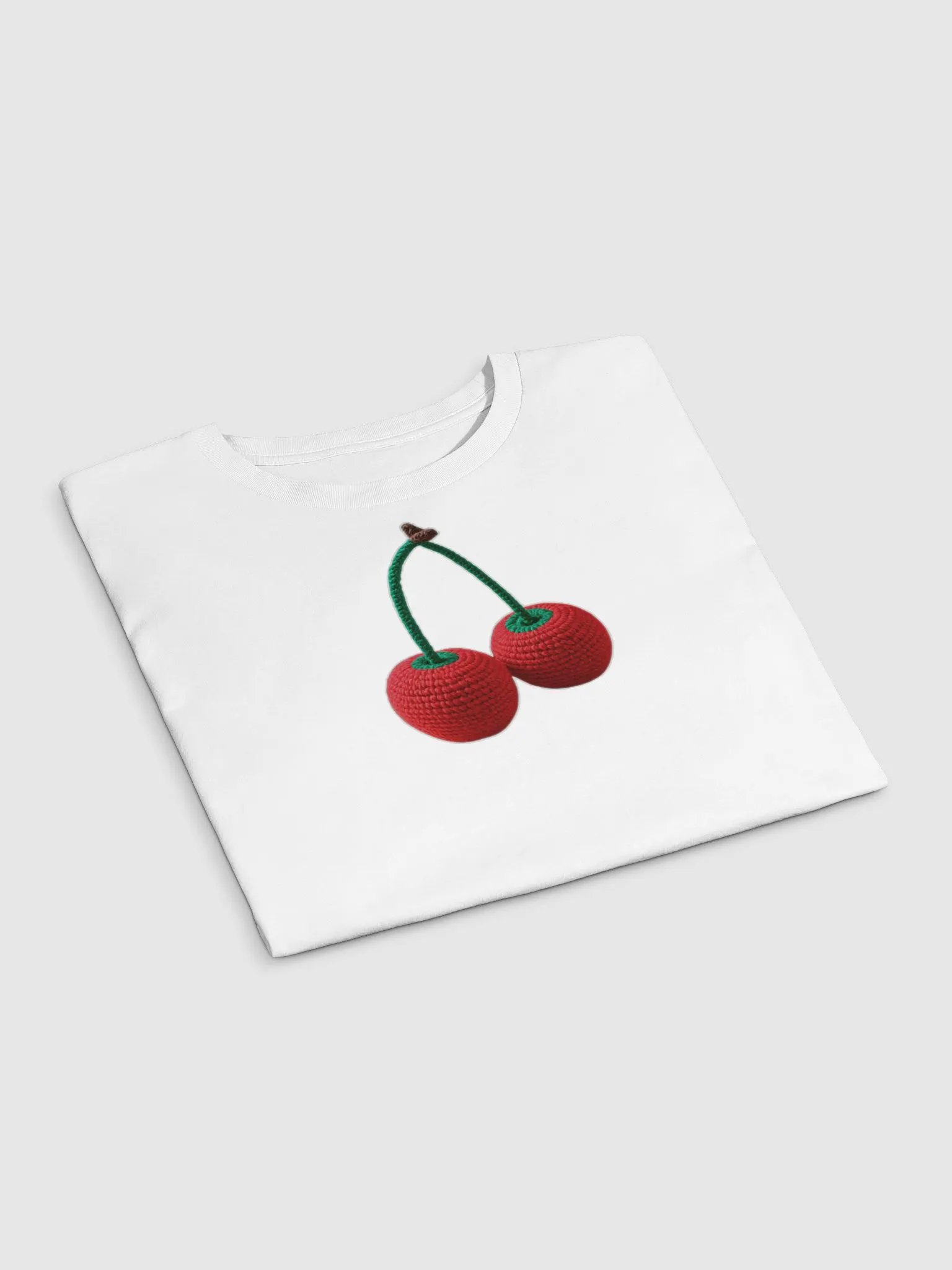 CozyAvocado Women's Premium Cherries Crop Top #7 product image (3)