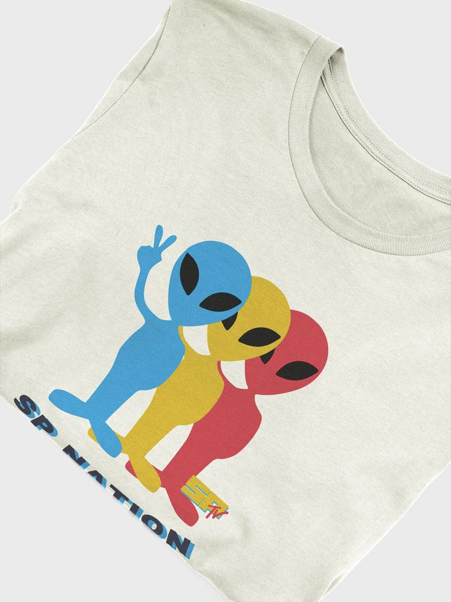 SP Nation - 3 Peaceful Aliens - shirt LIGHT colors product image (5)