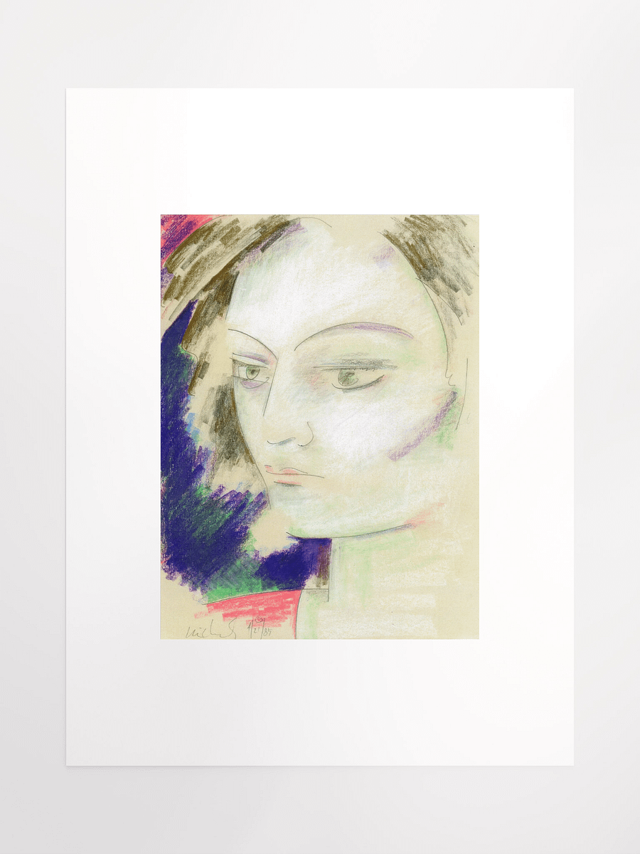 Portait of a Woman 04.27.89 print product image (2)