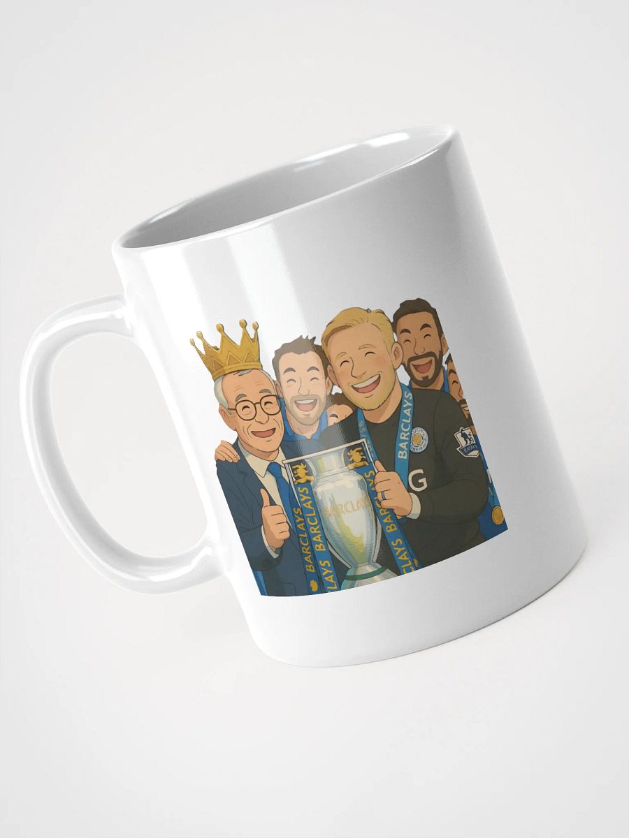 Glossy Mug - Leicester City Premier League Champions Trophy - Iconic Moment - Leicester City (Various Colours) product image (1)