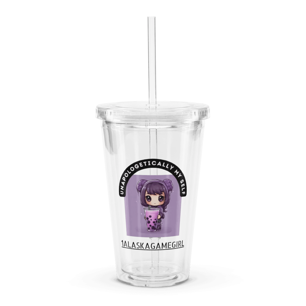 1AlaskaGameGirl Beverage tumbler with straw! product image (1)