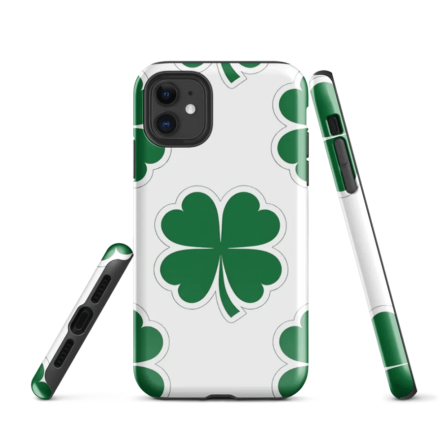Lucky Clover Tough iPhone® Case product image (1)