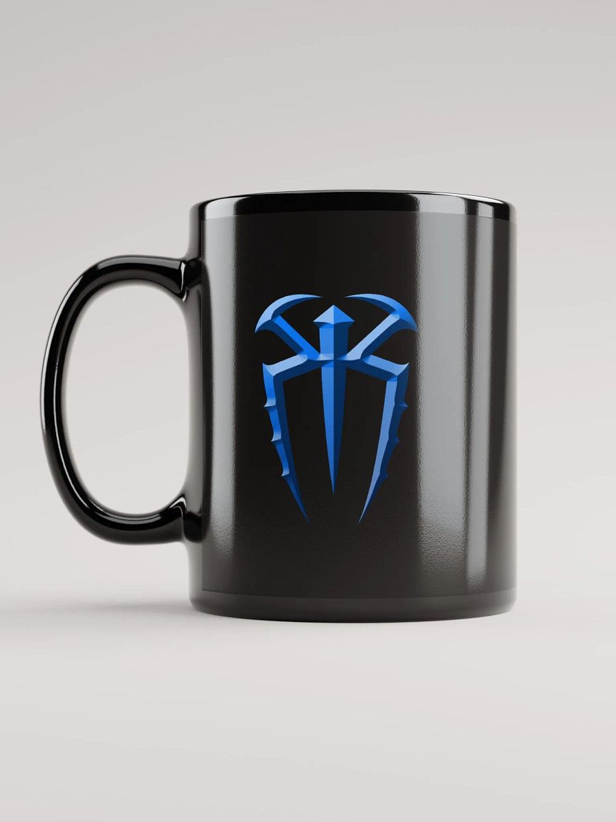 Roman Reigns Kite Shield Black Glossy Mug product image (6)