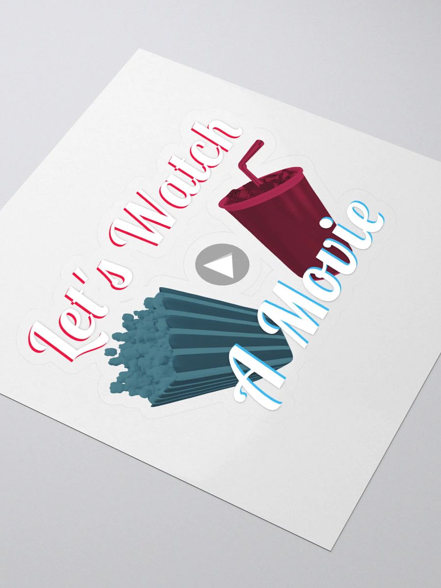 Let's Watch A Movie - Sticker product image (3)
