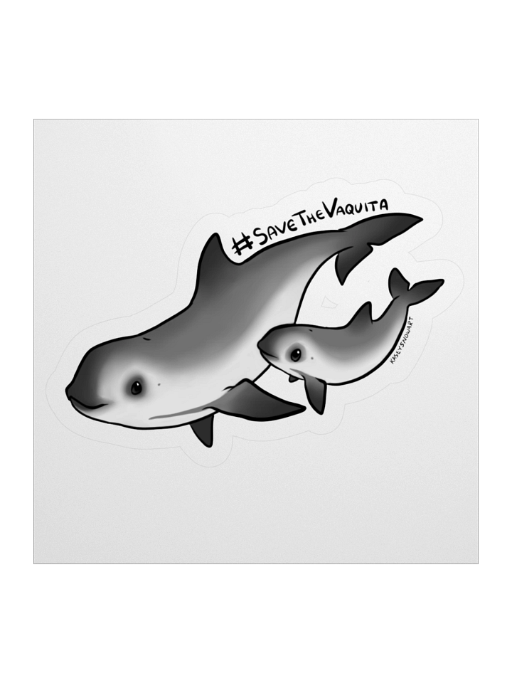 Save the Vaquita Sticker product image (2)