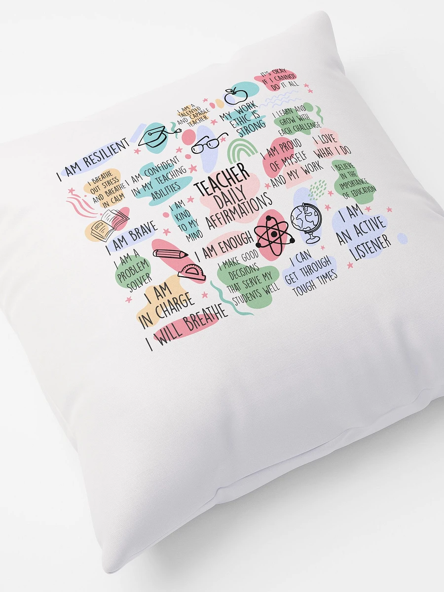 Amazing Teacher Affirmations Pillow product image (4)