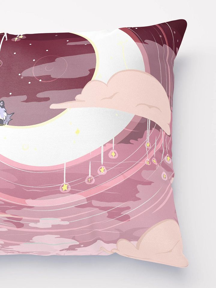 Cotton Candy Skies Square Pillow product image (4)