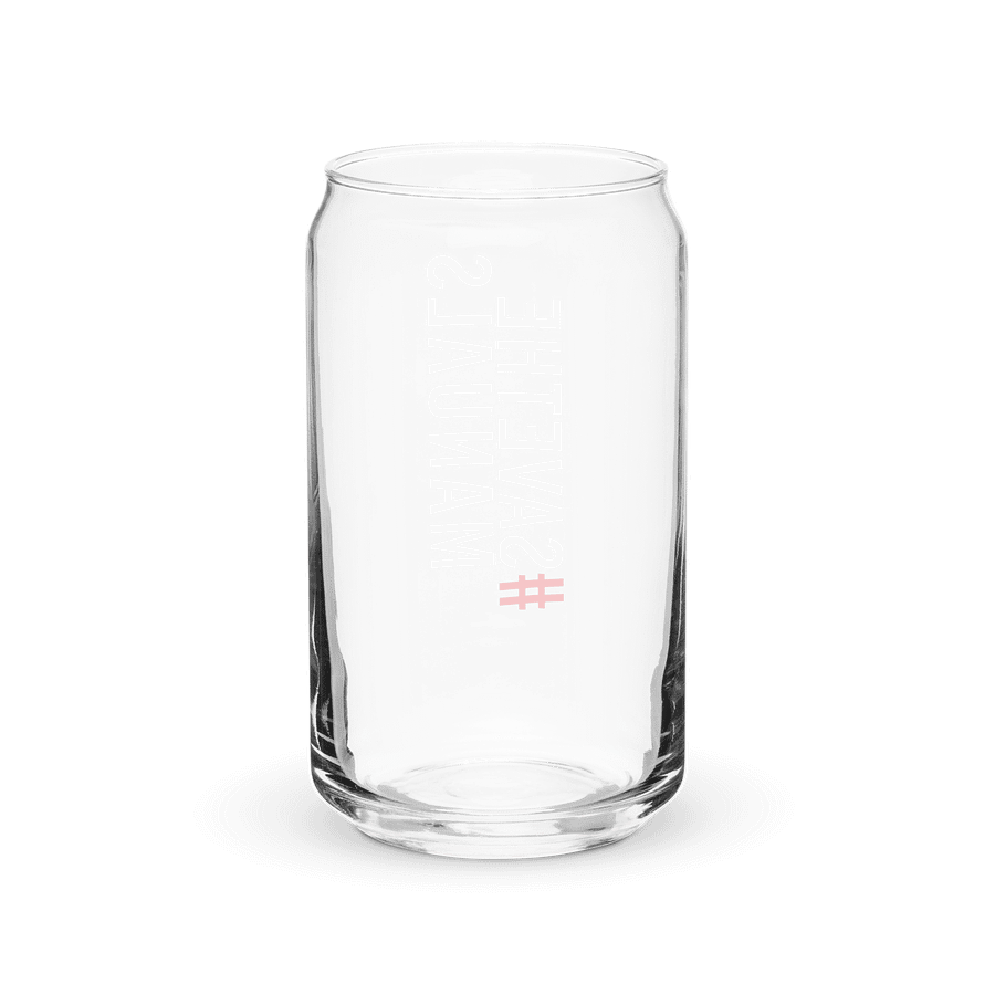 #SAVETHEMANUALS CAN-SHAPED GLASS product image (2)