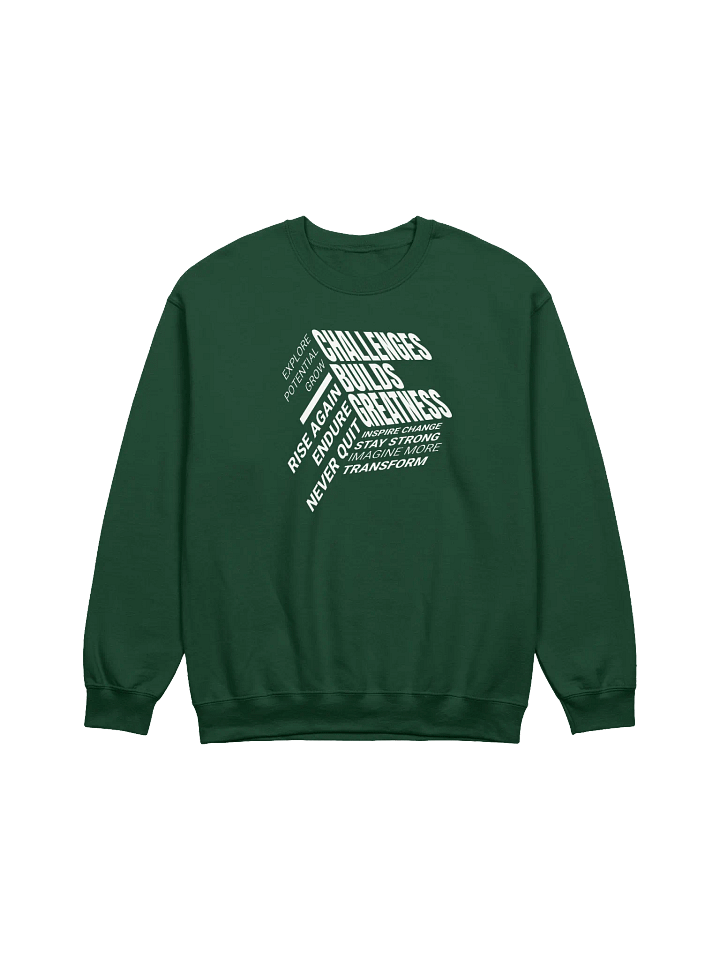Motivational Isometric Sweatshirt product image (1)