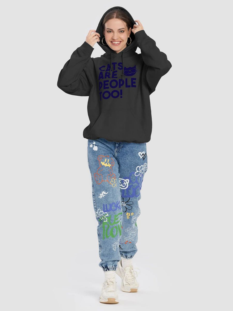 Cats are people too - hoodie product image (88)