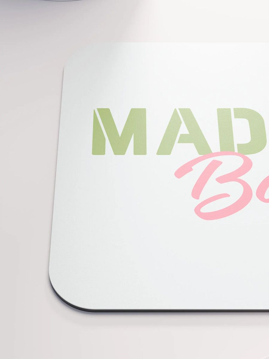 MaddenBae Mouse Pad Green and Pink product image (6)