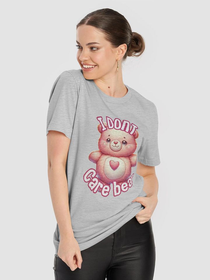 I Dont Care Bear Plush T-Shirt product image (2)