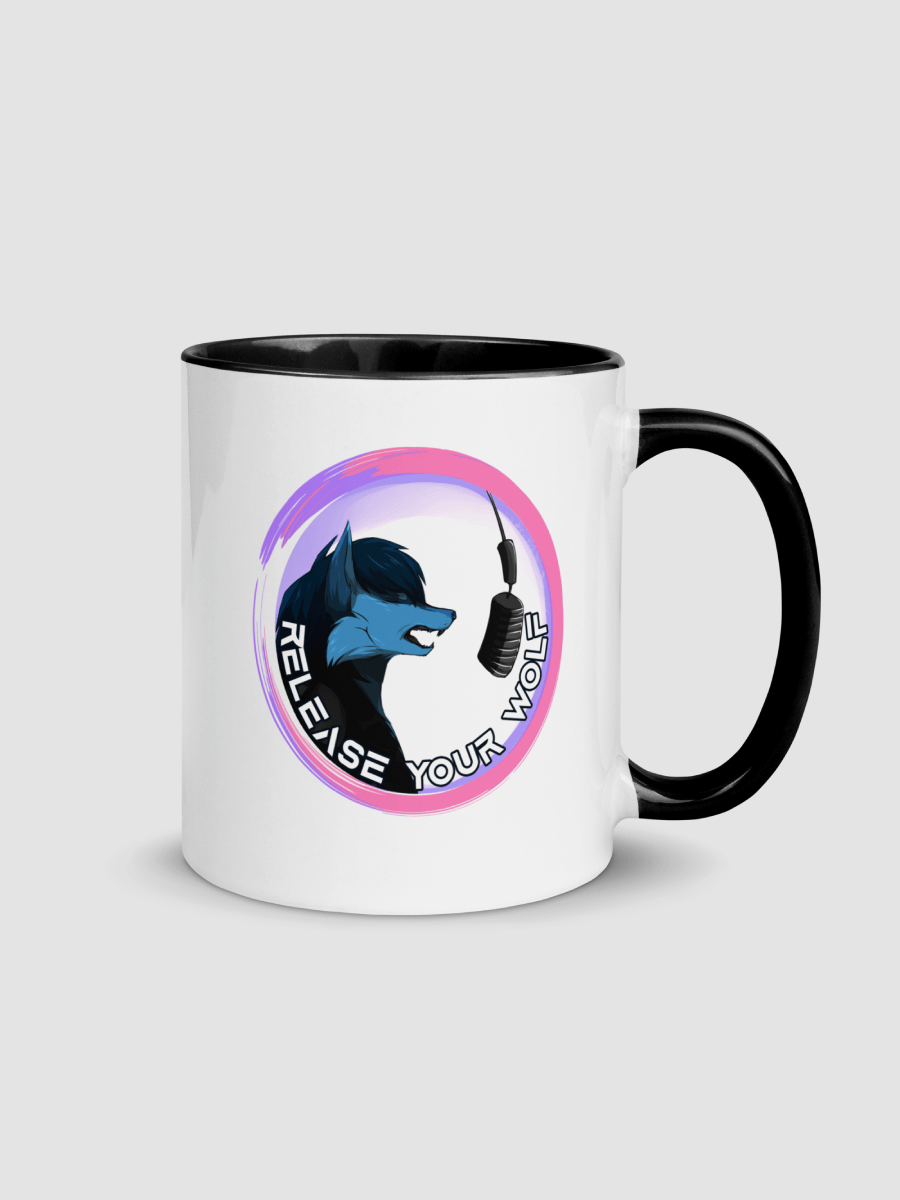 Release Your Wolf Ceramic Mug with Color Inside Mugz product image (4)