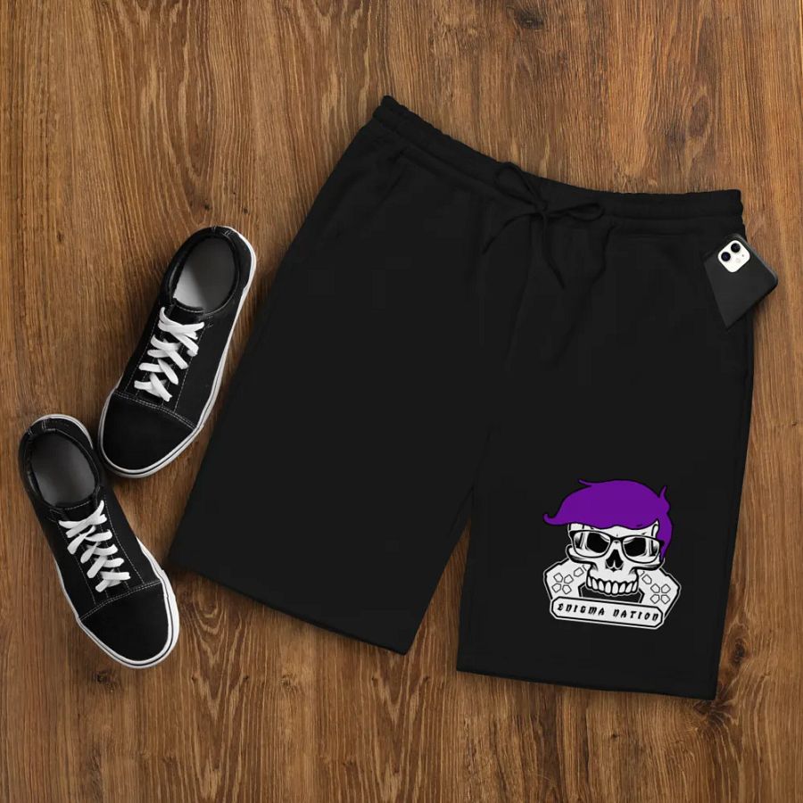 Enigma Nation Independent Trading Co. Men's Fleece Shorts (PRINTED) product image (12)